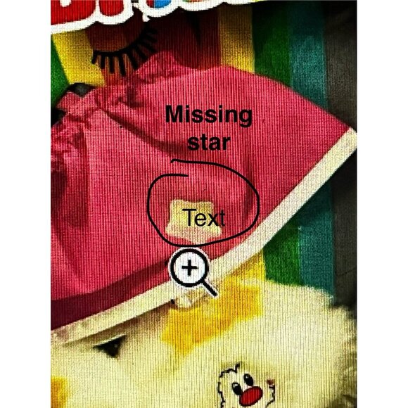 Vintage Rainbow Brite Slumber Fashion Set 18" Dolls Replacement Pajamas #10151 - Picture 6 of 6